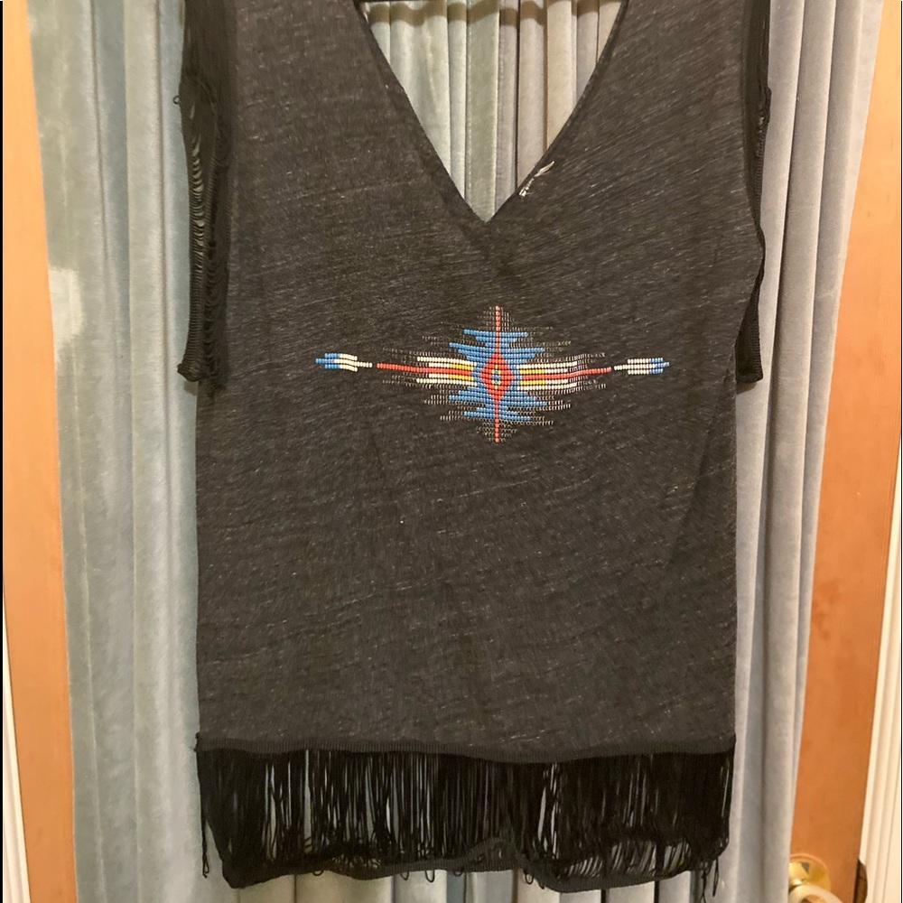 Fringe shirt